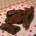 大野はる's cooksnap of when they made ソース不要♬ピーマンの肉詰め.