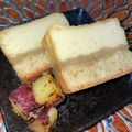 ☆cocoNatsu's cooksnap of when they made 濃厚！！さつま芋チーズケーキ.