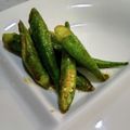 vivianj's cooksnap of when they made 下処理なし！おくらのバター醤油炒め.