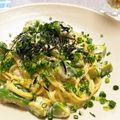 たまにゃんときよみ's cooksnap of when they made 明太子とアボカドのクリームスパゲッティ.