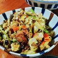 低カロ探検隊's cooksnap of when they made 朝ごはんにサバ缶とキャベツの卵炒め.