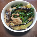 masakolv's cooksnap of when they made つるむらさきと豚肉でごはんのすすむおかず.