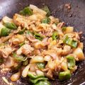 クック1K2O57☆'s cooksnap of when they made 豚肉と彩り野菜の中華炒めカレー風味.