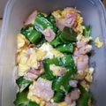 natu彼方's cooksnap of when they made モロッコインゲンのベーコン卵炒め.