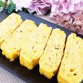ゆるмαмα's cooksnap of when they made 昆布茶de簡単いりこ卵焼き.
