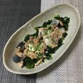 おはなすき's cooksnap of when they made 離乳食も♪サバ缶とわかめのサラダ.