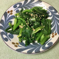 コムギ大好き's cooksnap of when they made つるむらさきの金ごま炒め.