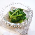 Kenmamac's cooksnap of when they made ♣ 驚異の！小松菜オイル蒸し ♣.
