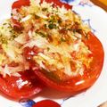 kurozata's cooksnap of when they made 一手間プラスの冷やしトマト、見映え良し♪.