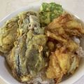 papikun's cooksnap of when they made 天丼のタレ★余った天ぷらで天丼弁当.