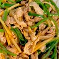 クックG1I0R9☆'s cooksnap of when they made 簡単＊豚こま肉のチンジャオロース.