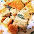 motomi♪'s cooksnap of when they made ＊おやつに◯！きな粉かぼちゃ＊.