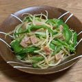 柴犬のお顔☆'s cooksnap of when they made 超簡単お弁当おかず！ハムもやしのマヨ炒め.