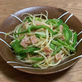 柴犬のお顔☆'s cooksnap of when they made 超簡単お弁当おかず！ハムもやしのマヨ炒め.