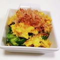 くみちょ～～'s cooksnap of when they made ピーマンと卵炒め☆お弁当に彩りおかず.