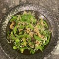 るうママ3's cooksnap of when they made ピーマンとしめじの塩昆布炒め.