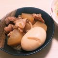 ＊まるさん＊'s cooksnap of when they made 鶏肉と大根の甘辛煮.