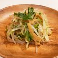 オージーあす's cooksnap of when they made パクチーともやしのサラダ.