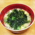Emihann's cooksnap of when they made 春キャベツと油揚げの味噌汁.