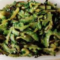 ぎんの助's cooksnap of when they made 大量消費！苦くない簡単ゴーヤの塩昆布和え.