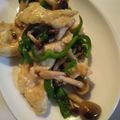 ぱおみるく's cooksnap of when they made 鶏むね肉とピーマンの柔らか中華炒め～☆.