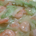 日高博美's cooksnap of when they made えびとセロリの中華風塩炒め.