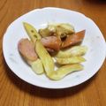 msft5632's cooksnap of when they made ♪エリンギとウィンナーのカレーバター味♪.