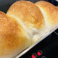 marobkk's cooksnap of when they made 捏ねない食パン.