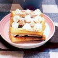 クックみゅーみゅー's cooksnap of when they made ✿イチゴショート風トースト.