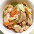 ゆきらっくま's cooksnap of when they made 鶏もも肉とキャベツのマヨポン炒め.
