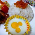 なっちゃん３１１'s cooksnap of when they made お弁当に♡ミッキーシェイプのゆで卵.