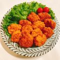 ほろぴ's cooksnap of when they made オートミールとお豆腐でチキンナゲット.