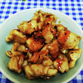 ととろ＆めい's cooksnap of when they made 大体捨てちゃう鶏皮で居酒屋一品☆.