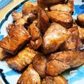 バウチャン's cooksnap of when they made 簡単豚ブロック甘辛炒め煮 リピ人気.