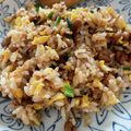 クックKR6J66☆'s cooksnap of when they made シンプルで美味しい納豆塩昆布チャーハン.