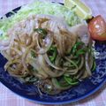 ゆみにゃむ's cooksnap of when they made 豚カツ用肉で豚の生姜焼＠野菜たっぷりタレ.
