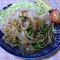 ゆみにゃむ's cooksnap of when they made 豚カツ用肉で豚の生姜焼＠野菜たっぷりタレ.
