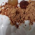 リトル黒豆マーメイド's cooksnap of when they made ヨーグルトに、ぶどう&黒糖きなこ♪.