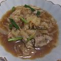 きらり流れ星's cooksnap of when they made スープまでご馳走様♡美味しいモツ鍋.