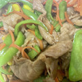 xiulu's cooksnap of when they made 簡単すぎる青椒肉絲。.