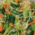 ☆☆くるみもち☆☆'s cooksnap of when they made 小松菜ともやしのナムル.