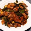こぐーれ's cooksnap of when they made 鶏レバーと夏野菜の炒め物。.