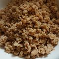☆☆こりらっくま☆☆'s cooksnap of when they made プロの味！簡単フワフワ鶏そぼろの秘密.