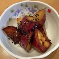 カラえり's cooksnap of when they made ヘルシー！フライパンで揚げない大学いも.