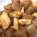 ☆★ｍｏｅ★☆'s cooksnap of when they made こんにゃくと鳥ささみのテリテリ焼き.