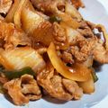 Halcandy51's cooksnap of when they made 豚小間でまろやかポークチャップ♪.