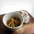 チャコりんりん's cooksnap of when they made さつま芋の茎で味噌和え.