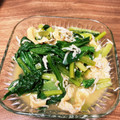 りりぱっとりん's cooksnap of when they made 小松菜としらすの煮びたし.