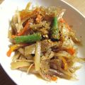 とっぽぎがおちゃん's cooksnap of when they made エコな歯ごたえキンピラ.