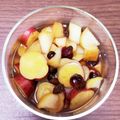 ぱんだいぬ's cooksnap of when they made さつま芋とリンゴのレモン煮 ☆.